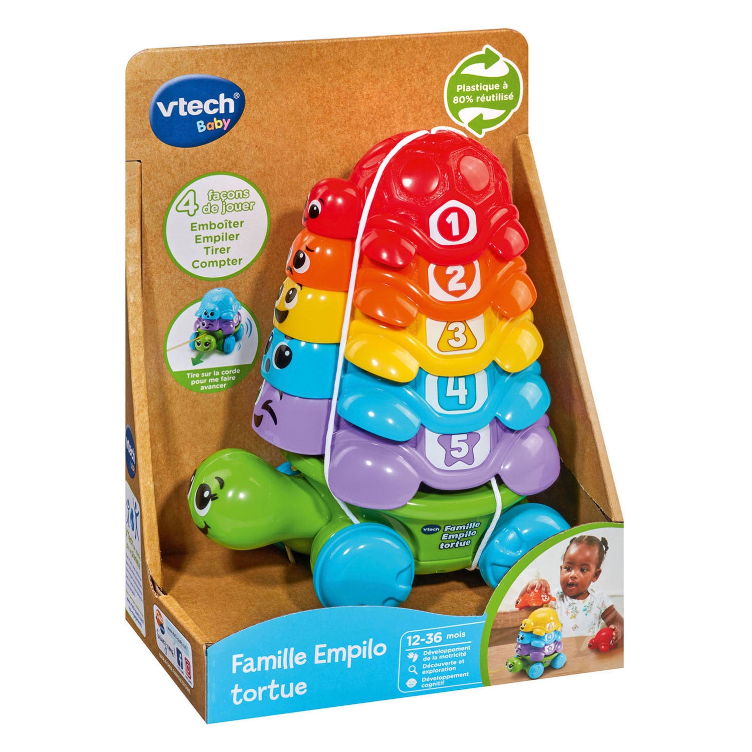 Vtech Baby-Stapelturm Schildkröte