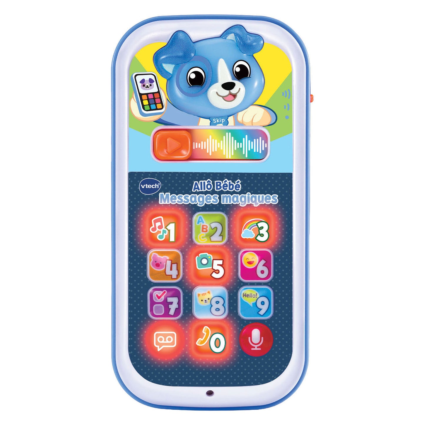 Vtech Babyruf und Welpentelefon mit Sprachnachrichten lernen