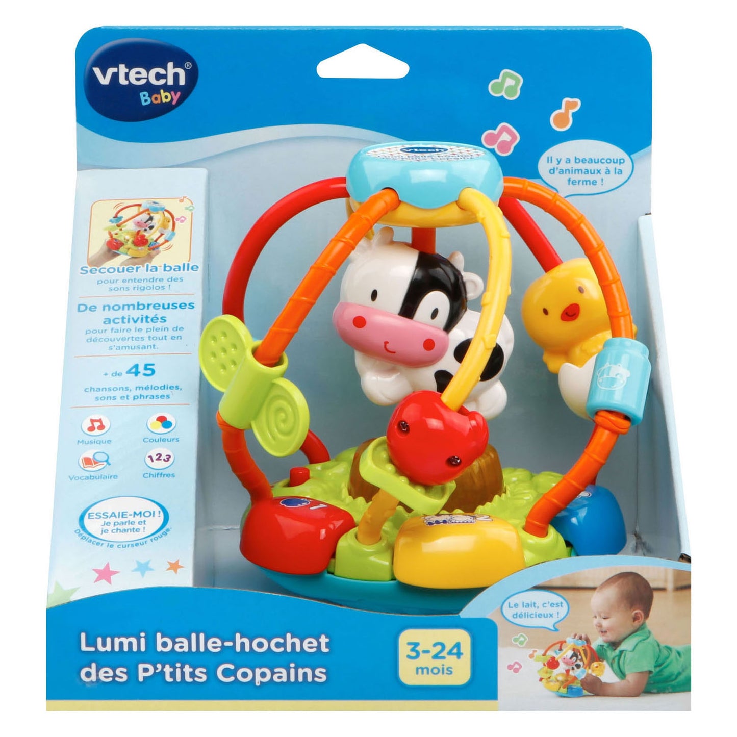 Vtech Baby leuchtender Rasselball Freunde
