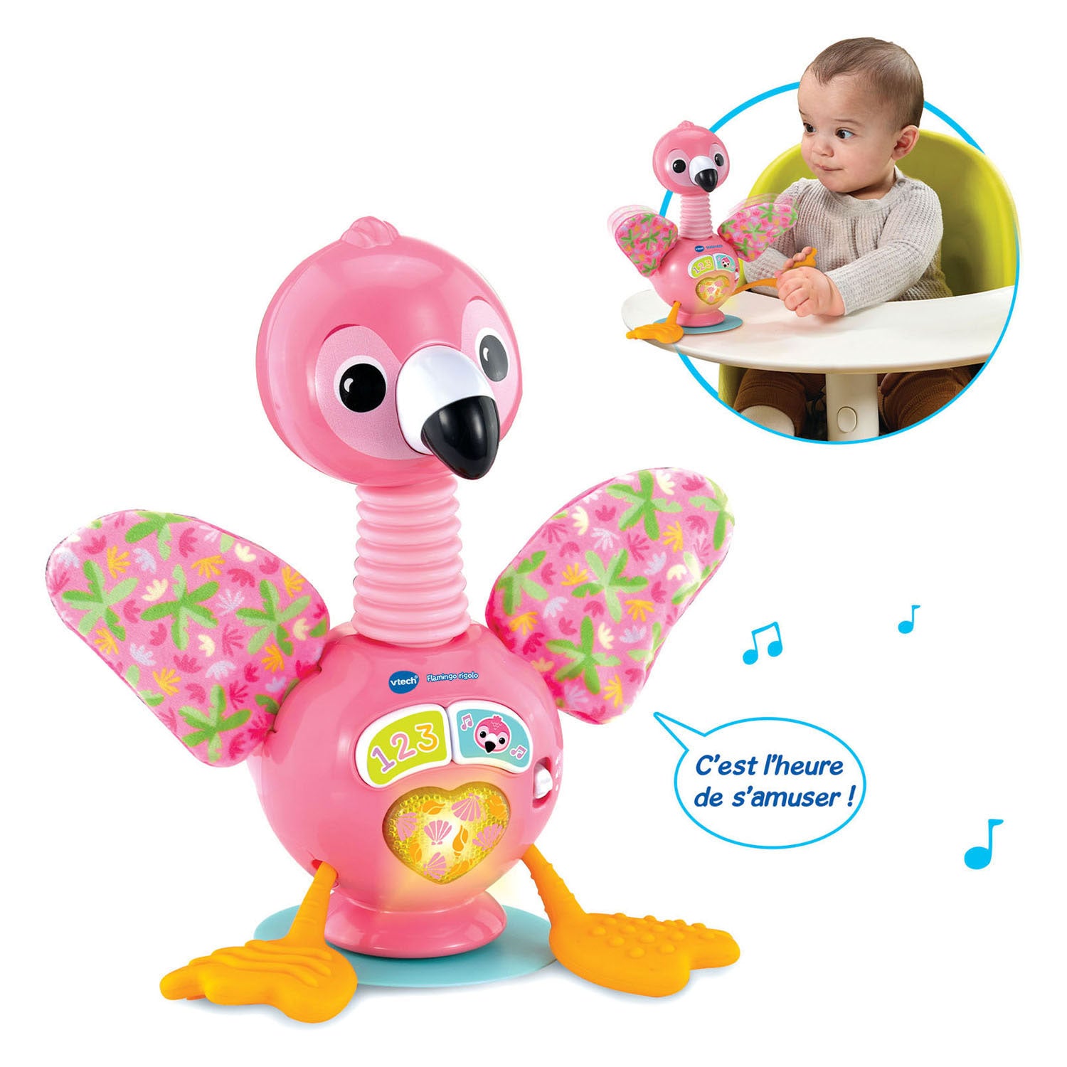Vtech Baby Flamingo Rigolo