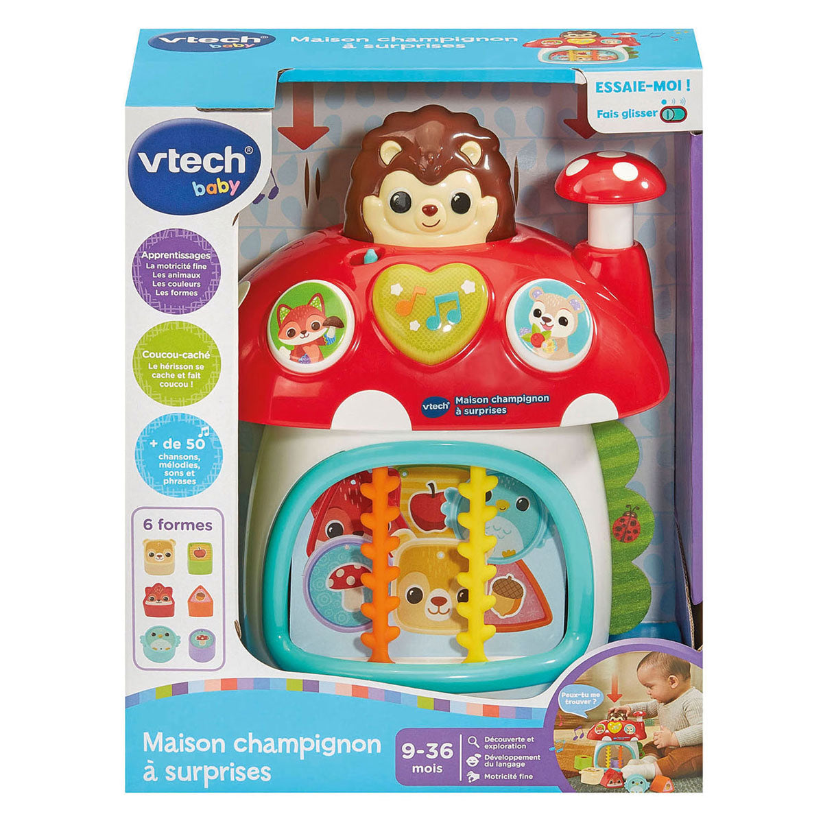 Vtech Babypilz mit Überraschungen