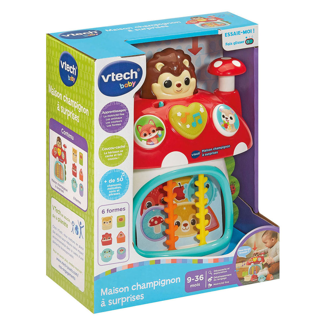 Vtech Babypilz mit Überraschungen