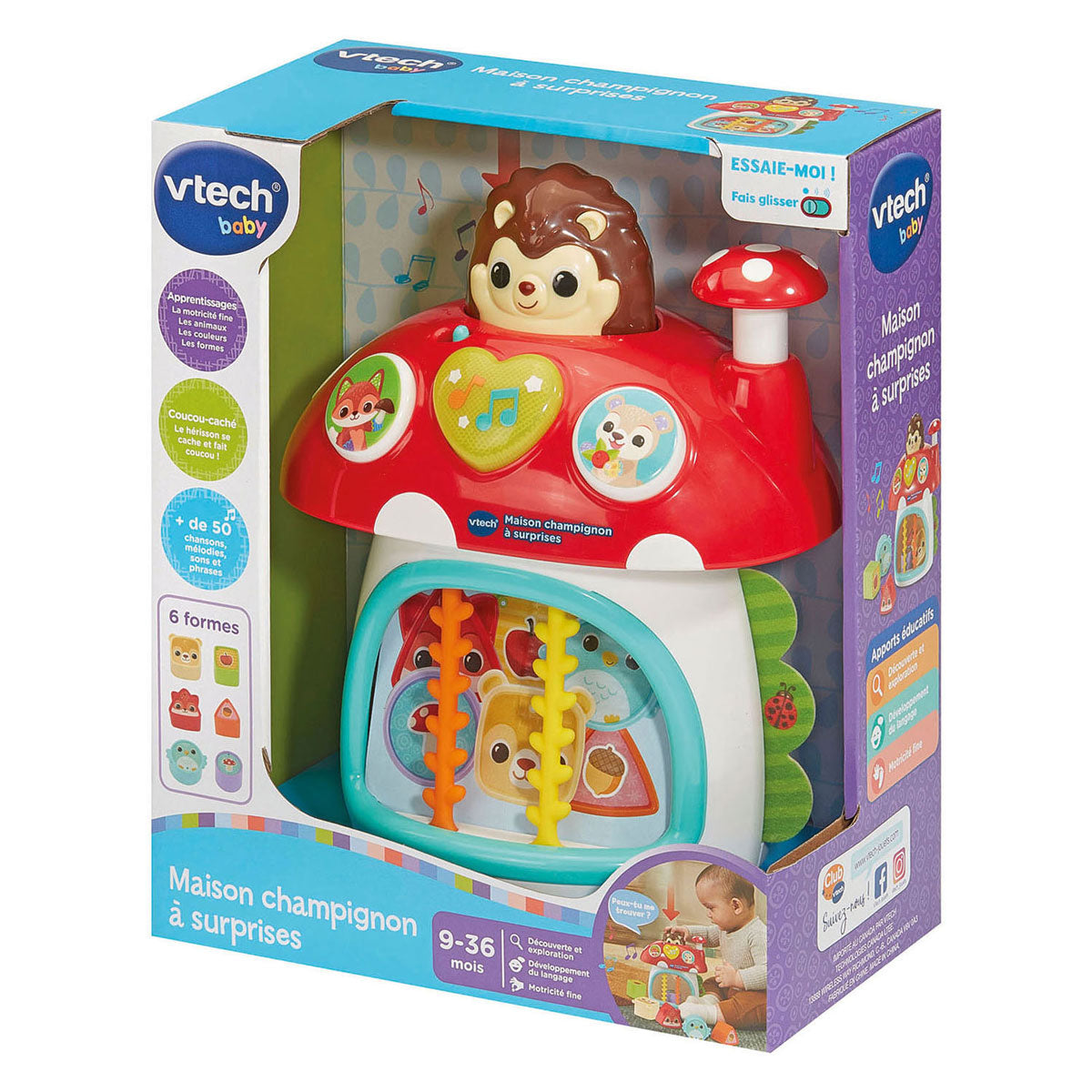 Vtech Babypilz mit Überraschungen