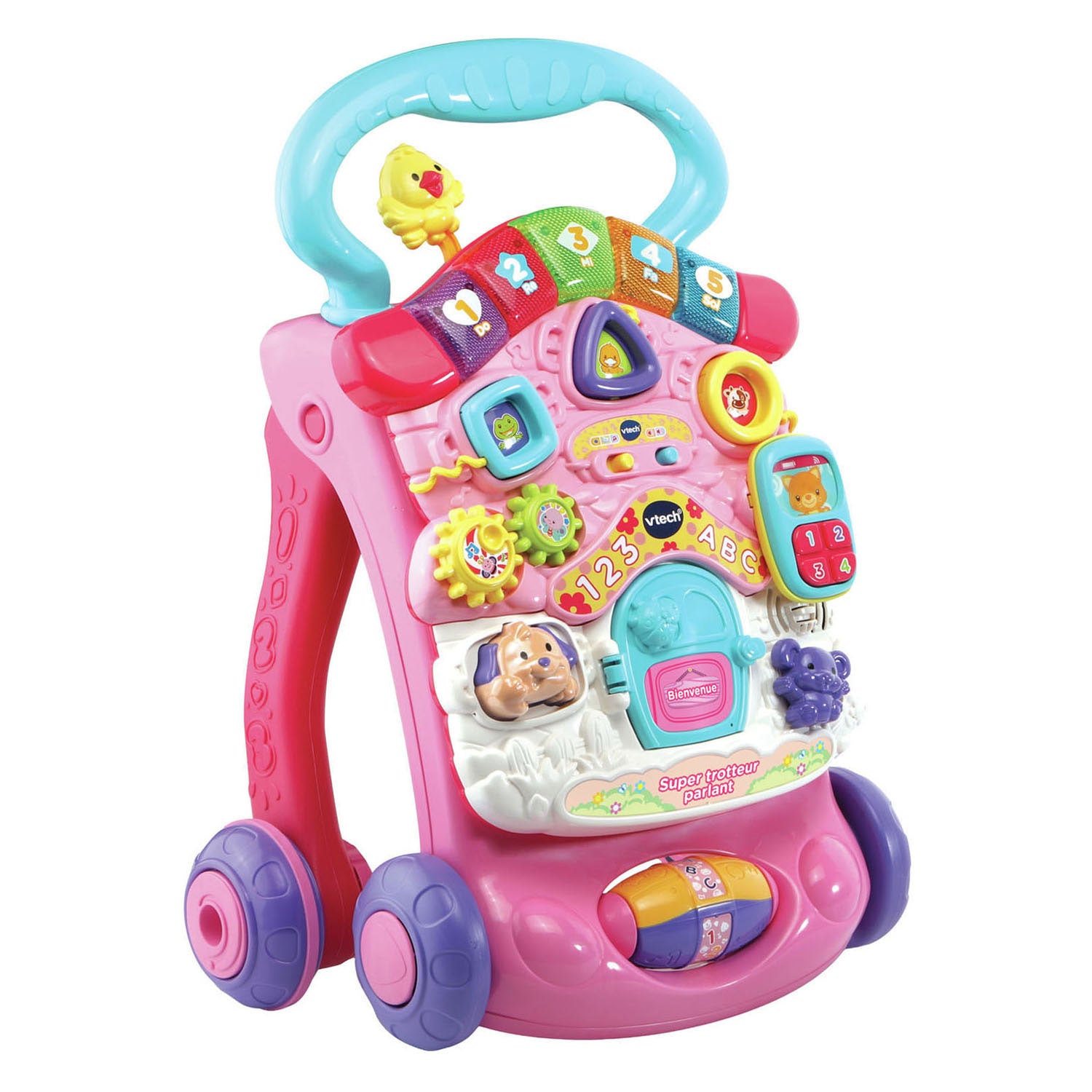 Vtech 2-in-1-Aktivitätswanderer rosa