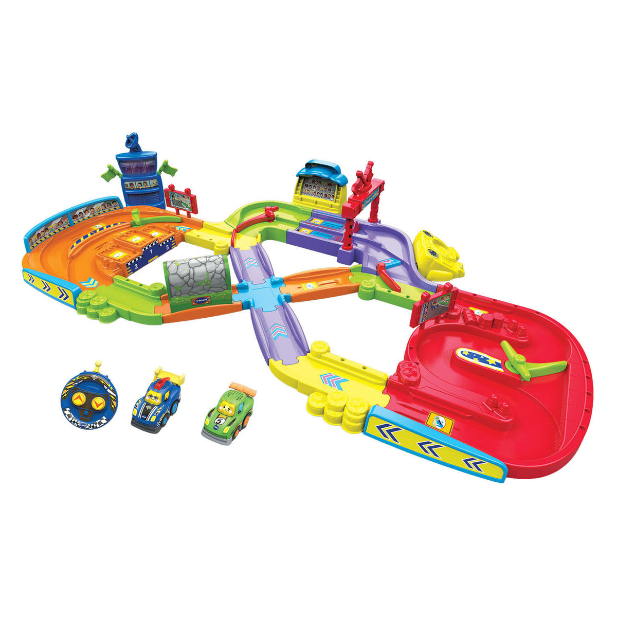 Vtech Toot Toot Cars – meine erste interaktive Rennstrecke inkl. 2 Autos
