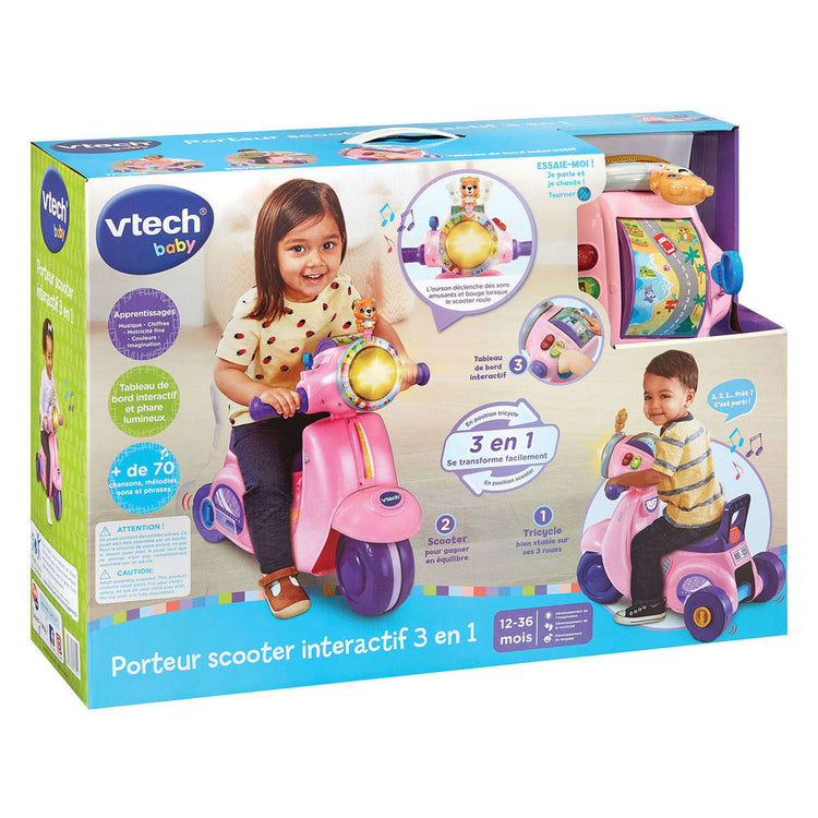 Vtech Baby 2-in-1-Laufradroller – Rosa