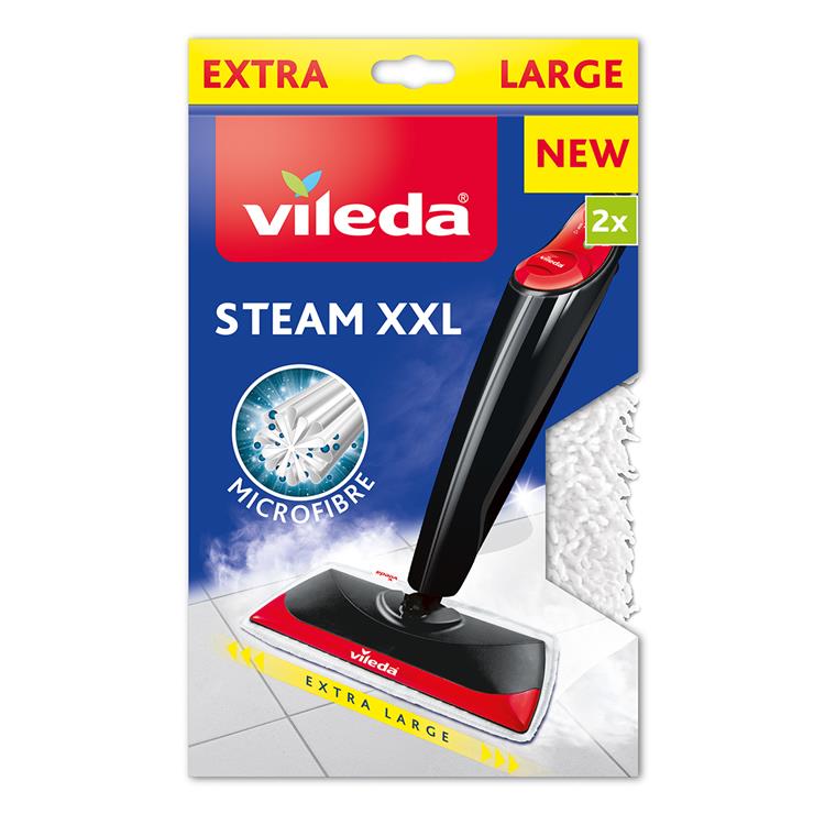Vileda 1063151 - Steam XXL Nachfüll-Dampfreiniger | 6 Stück