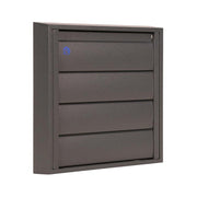 Renson 1062415 - Aufputz-Dunstabzugshaubengitter Alu433 (173x173) Struktur 7016 | 2 Stk - afbeelding 1