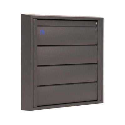 Renson 1062415 - Aufputz-Dunstabzugshaubengitter Alu433 (173x173) Struktur 7016 | 2 Stk