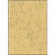 Marmorpapier Sigel dp262 A4 90g m2 Sandbraun 100 Blatt