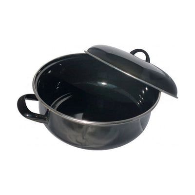 Braad Pan Emaille Black Ø 22 cm 2l