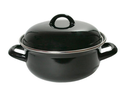 Kaiserliche Küche Imperial Küche Braadpan 26 cm Schwarzer Emaille