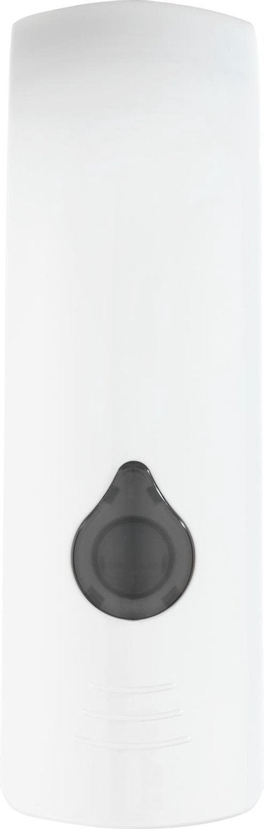 Wenko Desinfektionsseifenspender Ranera S – 280 ml Kunststoff weiß – Wandmontage – Seifenpumpe
