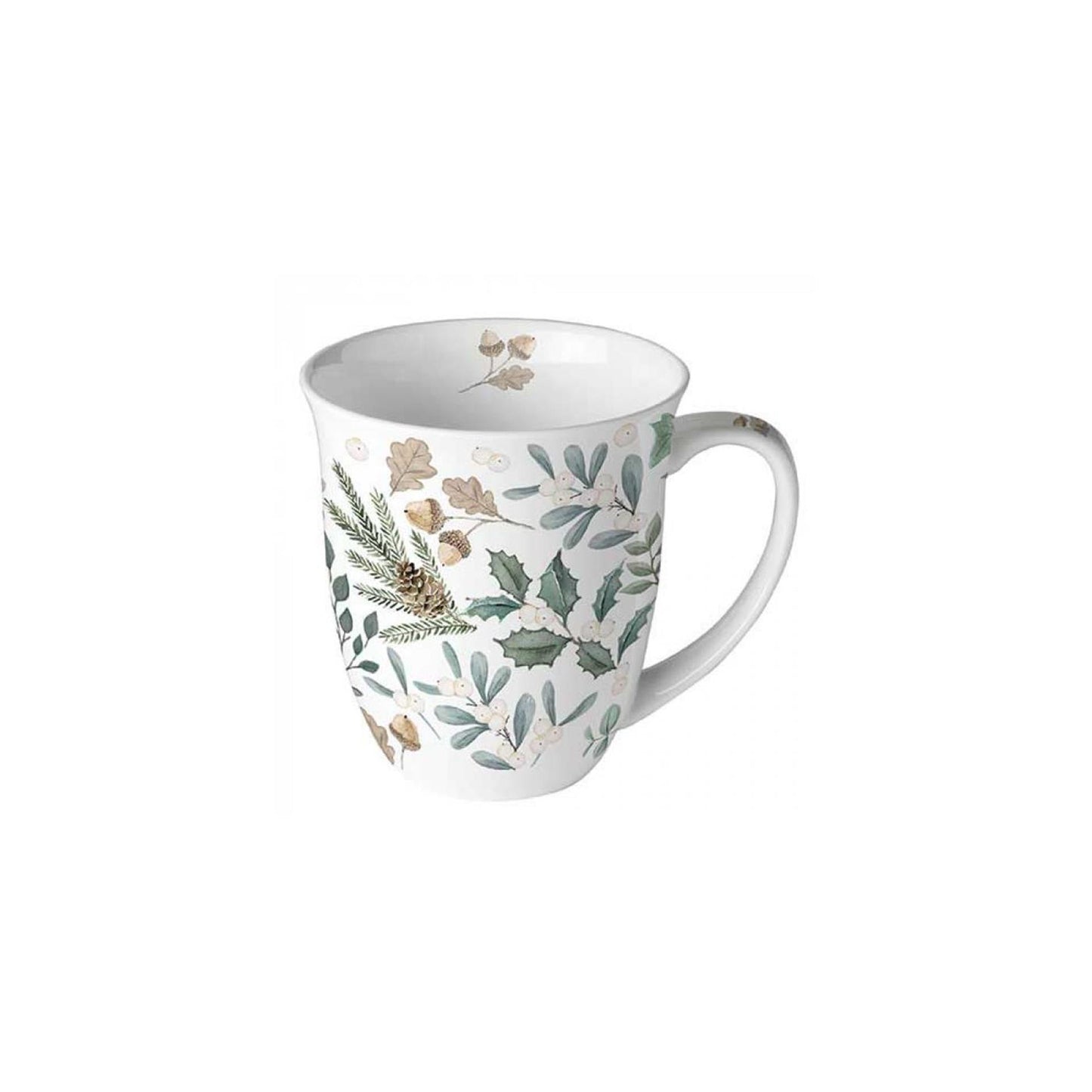 Ambiente Becher 400ml Blätter