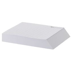 Linierter Notizblock aus Papier, König Ebhardt, 98 x 113 x 20 mm, 90 g/m², weiß, 170 Blatt
