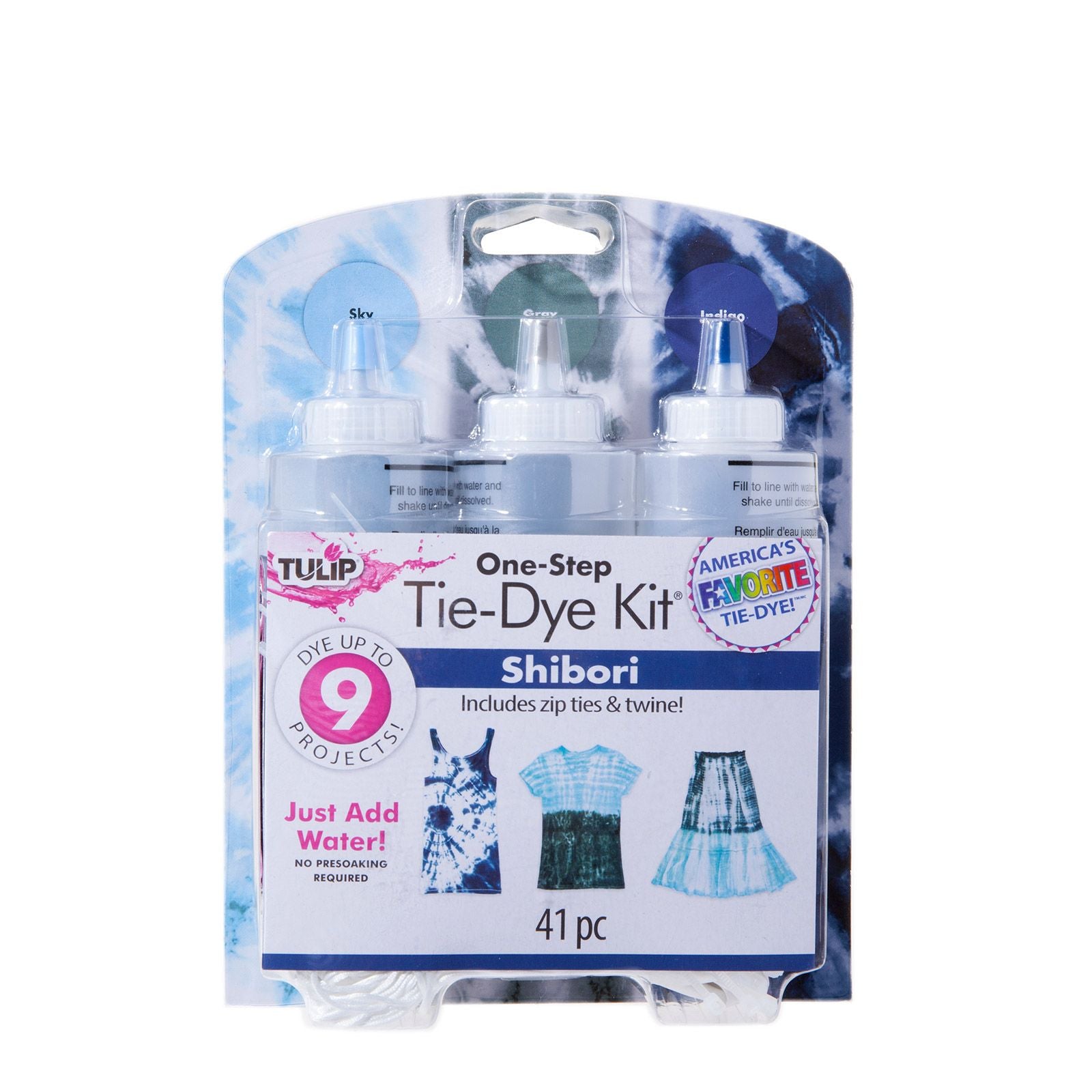 Tulpe One-Step Tie Dye Tulpe • Tie-Dye Kit 3 Farben Shibori