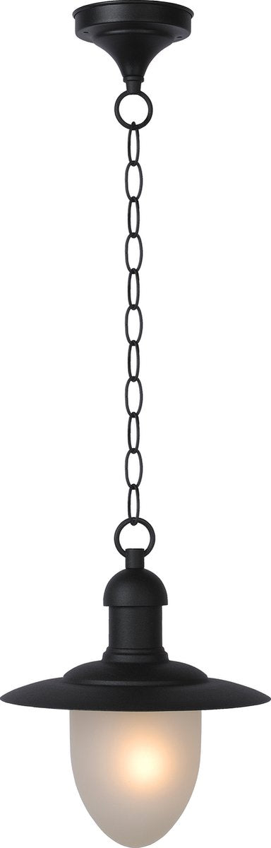 Lucide Aruba - Hängelampe Innen-Außen - ø 25 cm - 1xE27 - IP44 - Schwarz