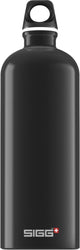 Sigg | Traveller 1,0l schwarz | Trinkflasche aus Aluminium