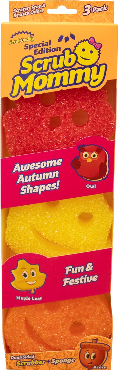 Scrub Daddy Scrub Mommy Herbst 3er-Pack