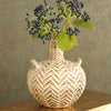 Ideen 4 Jahreszeiten Vase Bali Ø16x18 cm creme