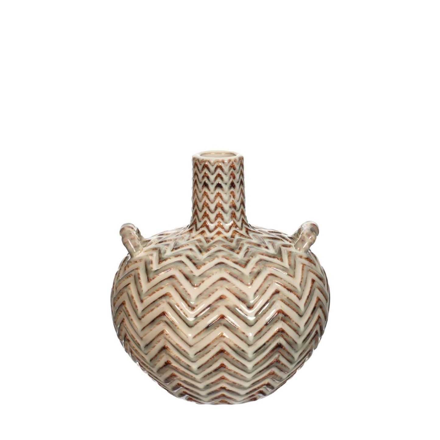 Ideen 4 Jahreszeiten Vase Bali Ø16x18 cm creme