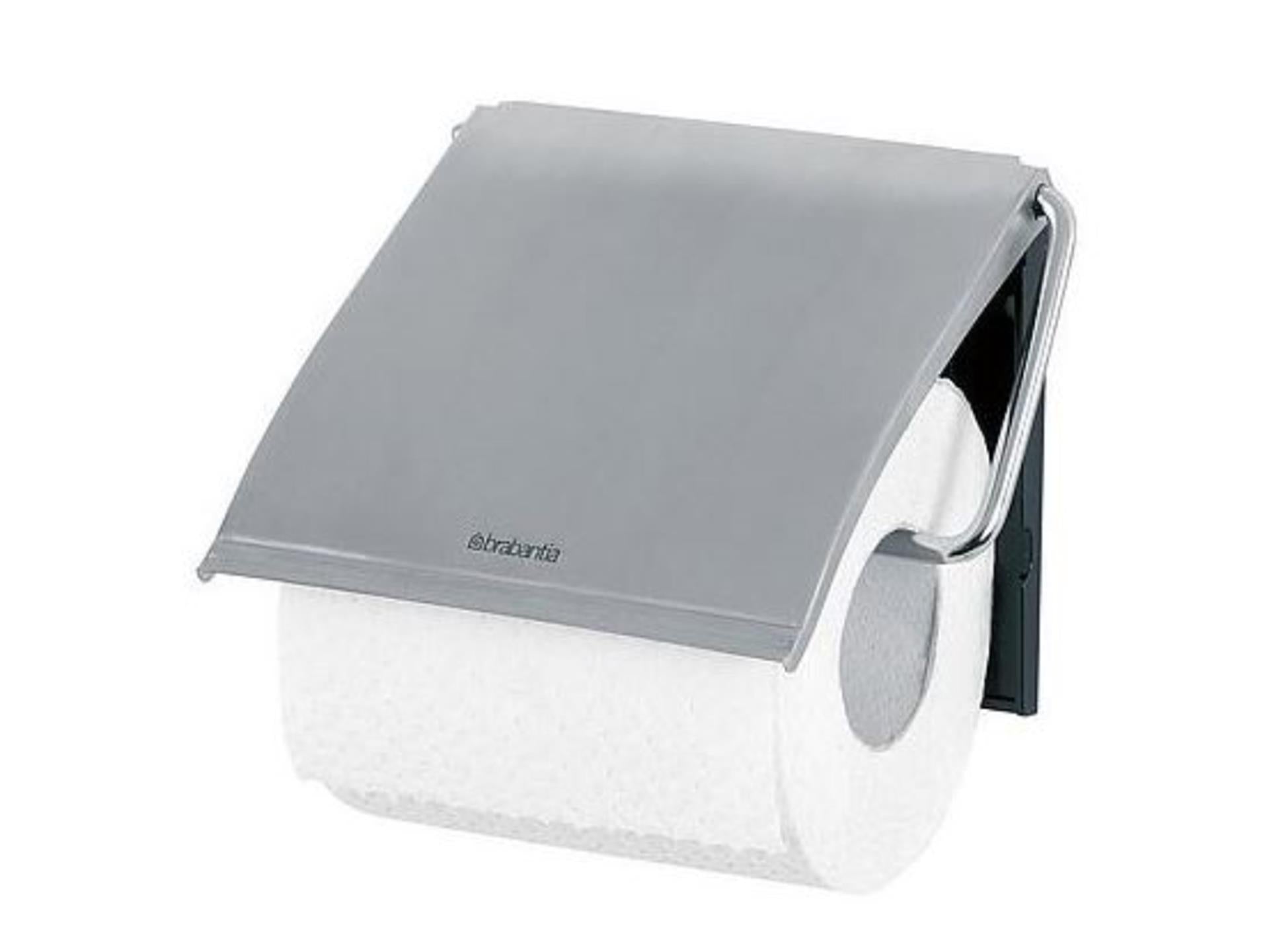 Brabantia Toilettenpapierhalter aus mattem Stahl
