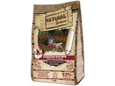 Naturhuhnstarter natürlicher Größe