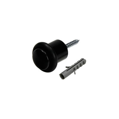 Mack 1069034 - Türstoppzylinder Modell schwarz ø 20h30 mm 1 Stk Stk | 6 Stück