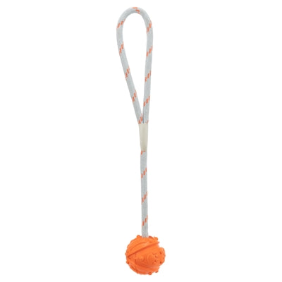 Trixie -Ball auf dem Seil natürlichen Gummi -schwimmenden Assorti