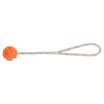 Trixie -Ball auf dem Seil natürlichen Gummi -schwimmenden Assorti