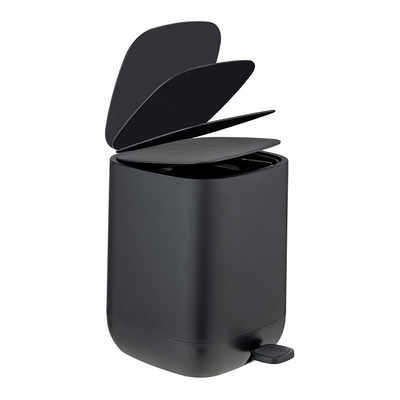 Wenko 1069577 - Abfallbehälter Davos schwarz.5 ltr. ec | 1 Stk