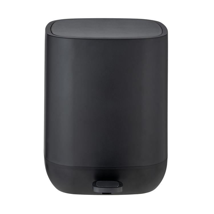 Wenko 1069577 - Abfallbehälter Davos schwarz.5 ltr. ec | 1 Stk