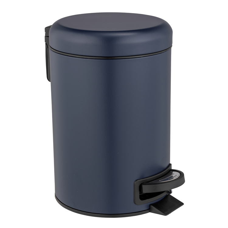 Wenko 1069575 - Abfallbehälter Leman 3l dunkelblau. | 1 Stk