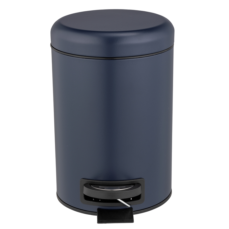 Wenko 1069575 - Abfallbehälter Leman 3l dunkelblau. | 1 Stk