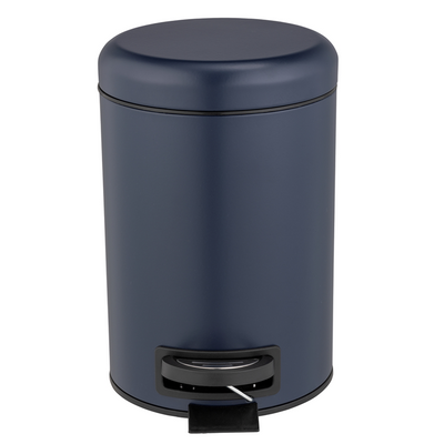 Wenko 1069575 - Abfallbehälter Leman 3l dunkelblau. | 1 Stk