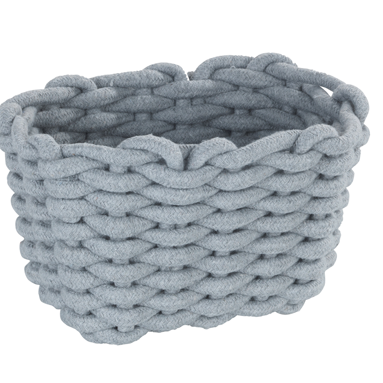 Wenko 1069558 - Aufbewahrungskorb Tia s grau | 1 Stk