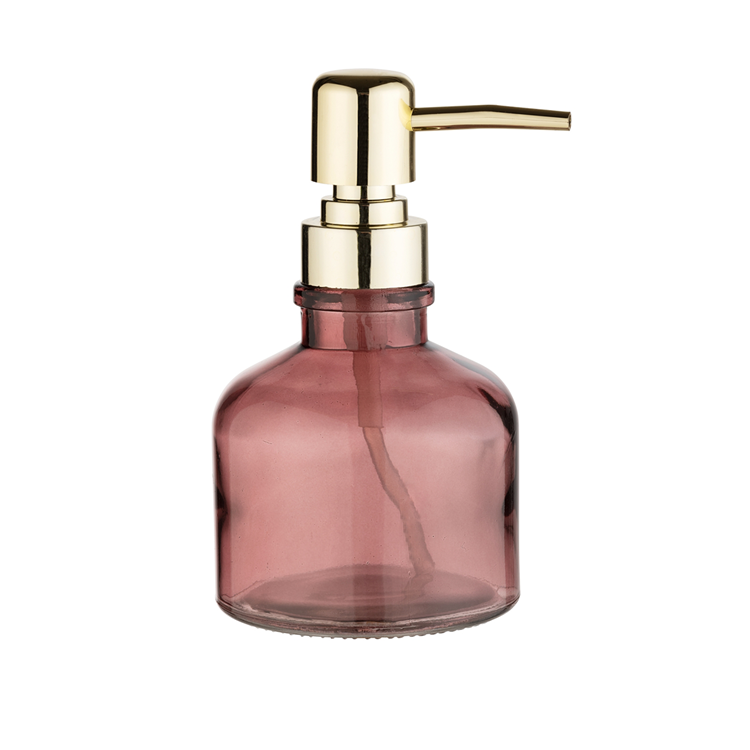 Wenko 1069593 - Seifenspender. Atessa Glas altrosa | 1 Stk