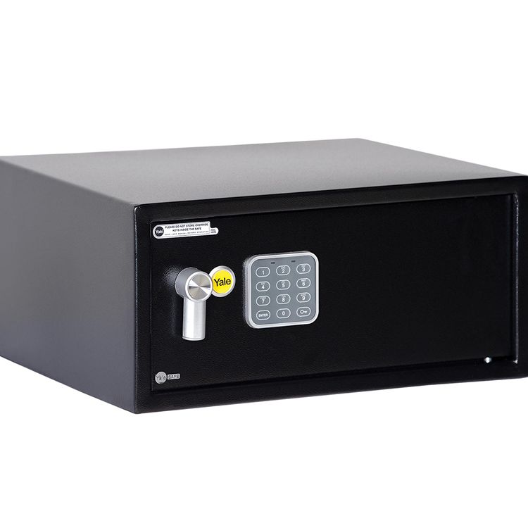 Yale 1071603 - elektr. Tresor für Laptop, Schwarz, Tresor ylv 200 db2 | 1 Stk