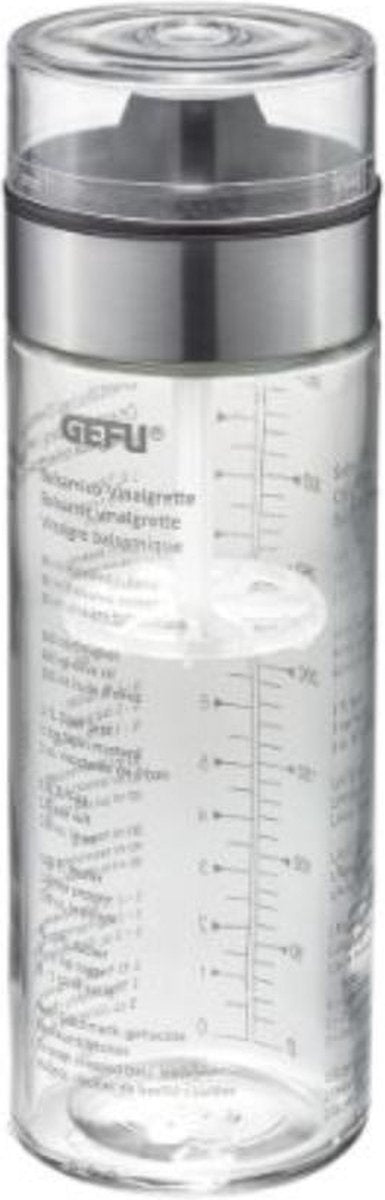 Gefu Dressing-Shaker – Mischflasche für Dressings und Saucen – 350 ml