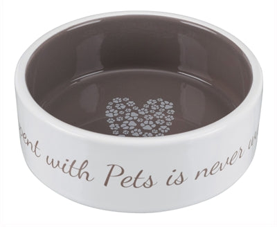 Trixie Pets Home Futternapf in Taupe