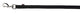 Trixie Dog Lash Single Band Black