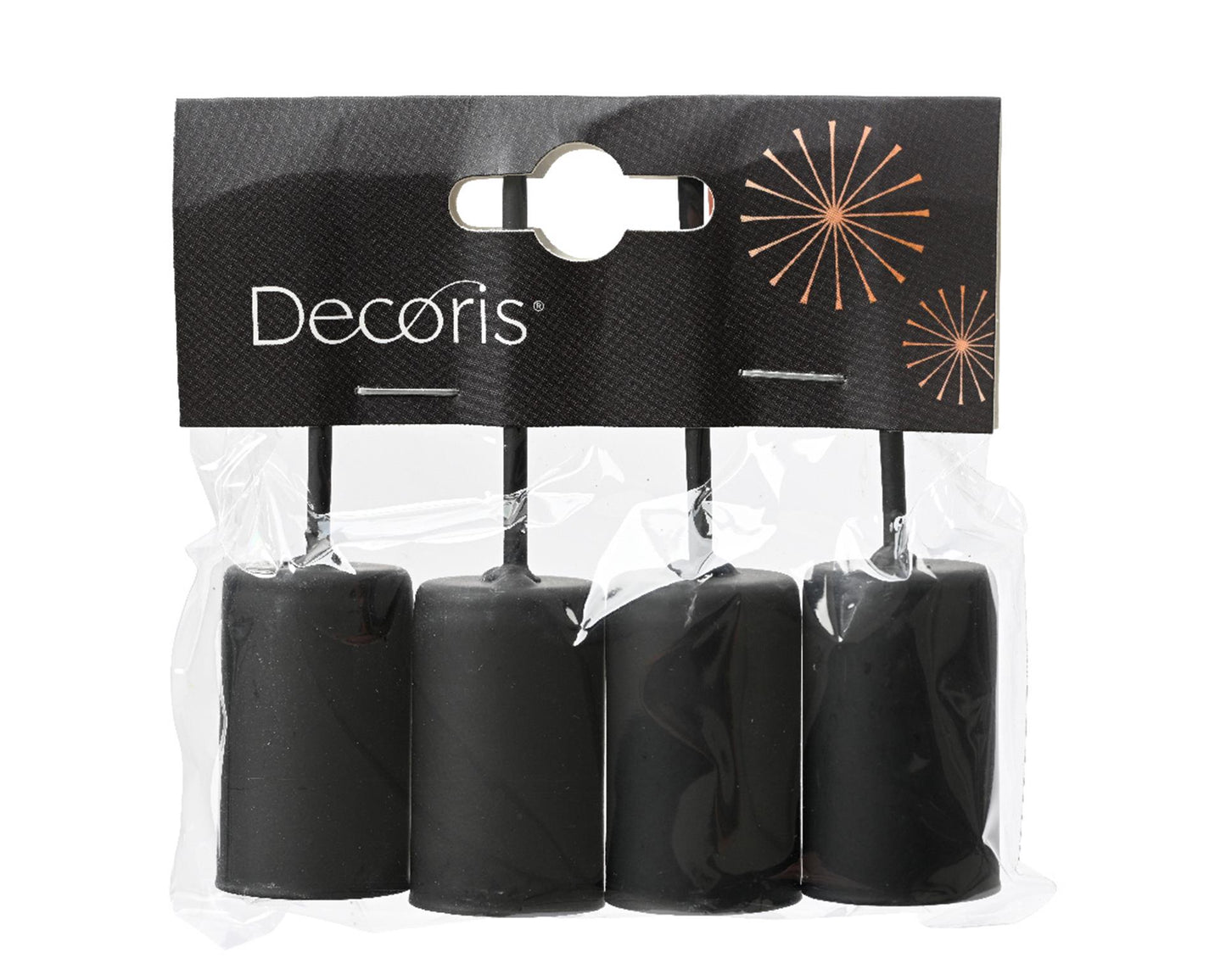 Decoris Kerzenständer für Blumenarrangement 4 Stück