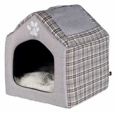 Trixie entspannen Iglo Hundehaus Silas Grey Creme