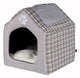 Trixie entspannen Iglo Hundehaus Silas Grey Creme