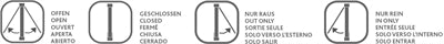 Trixie 4-Wege-Haustier-Luken-elektromagnetische Weiß