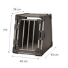 Trixie Transportbox Aluminium Graphit
