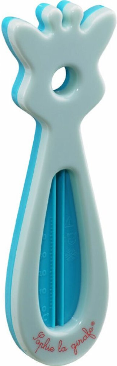Sophie die Giraffe Badethermometer – Wasserthermometer – ab 0 Monaten – 17,7 cm – blau