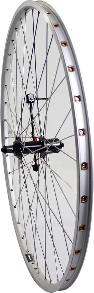 Roland Hinterrad 28 Ausfall Cass 7V ZAC19 Silber Edelstahl SPK