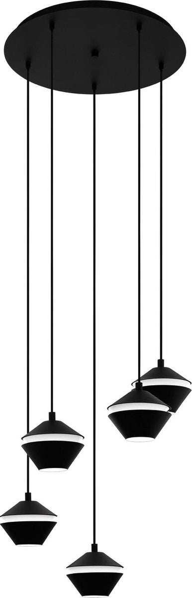 Eglo perpigo - Hängelampe - gu10 - ø 55,5 cm - schwarz