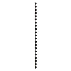 Binderücken GBC Kunststoff A4 6 mm schwarz 25 Blatt